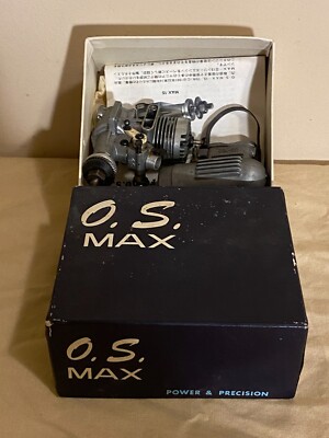 OS Max 15 Engine with Box & Paperwork au-65