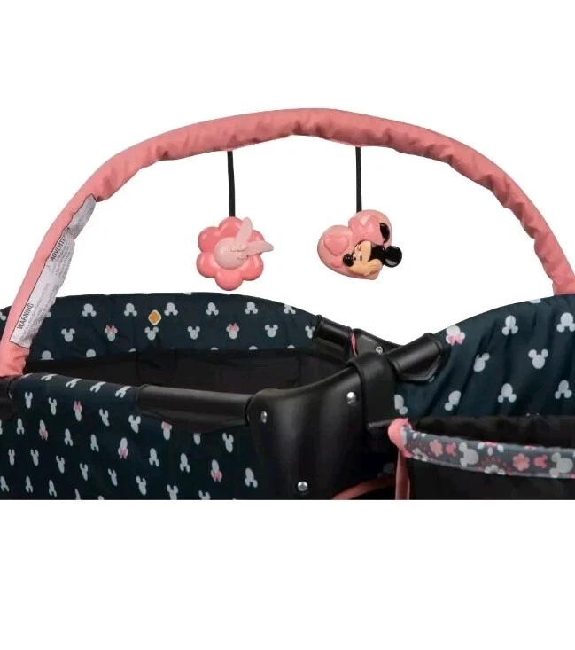 Brand New In Box Disney Baby Sweet Wonder Baby Play Yard, Minnie Varsity - Image 3 of 4
