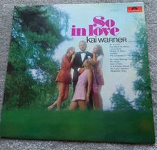 Kai Warner ‎– So In Love Vinyl LP (1969) Polydor ‎Stereo 184 314. Vinyl LP