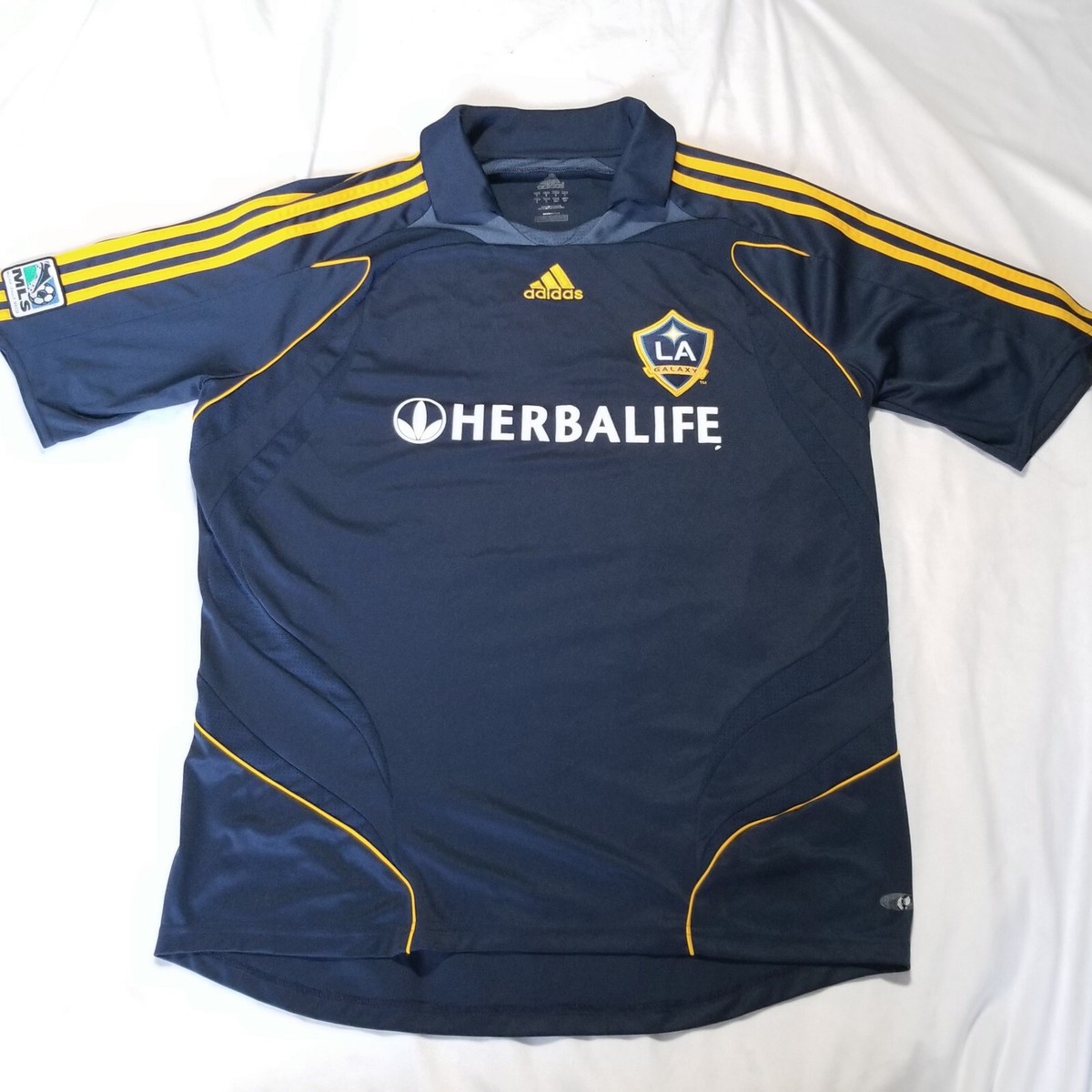 Adidas LA Galaxy Away David Beckham #23 Jersey 07/08 Men's