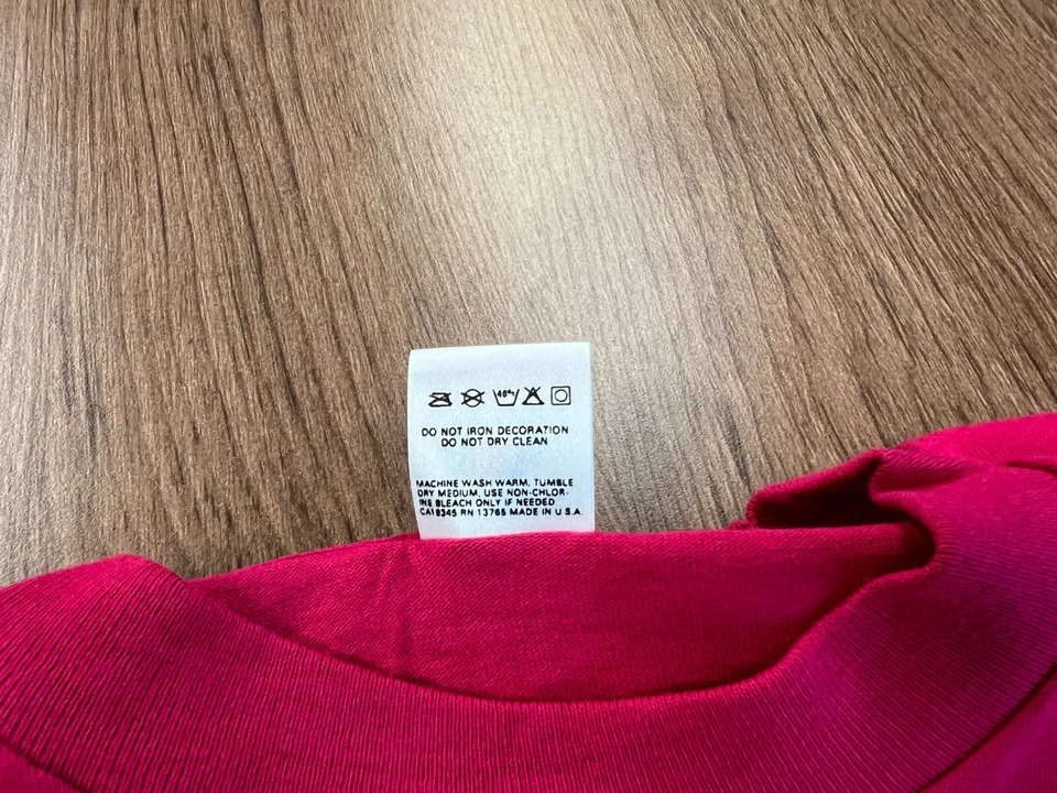 CAMISETA VINTAGE SELENA 2XL PUNTADA ÚNICA AÑOS 90 CAMISETA CONMEMORATIVA ROSA CALIENTE STOCK MUERTO NOS Foto 4 de 4