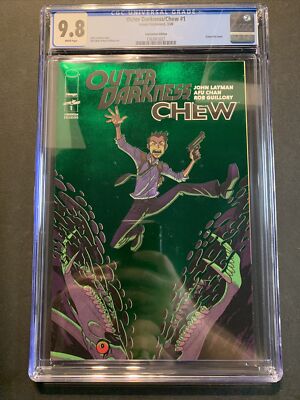 Outer Darkness Chew #1 CONVENTION FOIL CGC 9.8 SDCC 2020 CONVENTION EXCLUSIVE