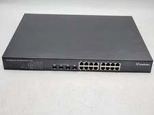 GeoVision GV-POE1611-V2 16-Port Gigabit PoE Switch/2 SFP 2 Combo Uplink Ports