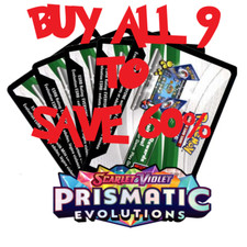 Pokemon TCG Online Code Cards - Prismatic Evolutions INSTANT - BUY ALL SAVE 60%