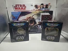 Star Wars Collectibles Lot - 2 Vintage Galoob 1 Modern Hasbro 1994, 1995, 2017