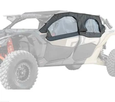 SuperATV Primal Soft Cab Enclosure Upper Doors for Can-Am Maverick X3 MAX