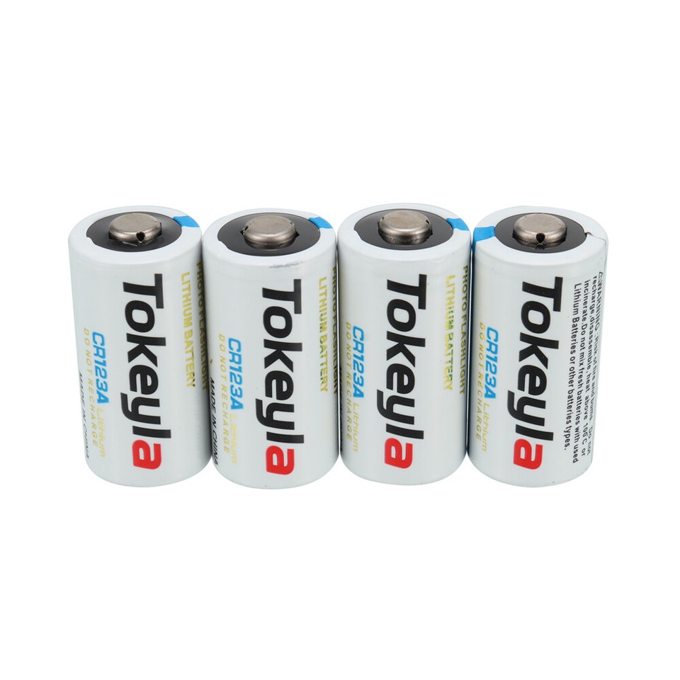 Lot CR123A Non Rechargeable Liion Lithium Battery 1500mAh 3.0V CR123A