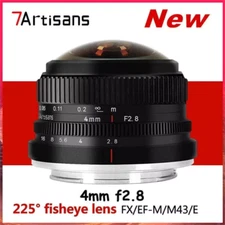 7artisans Photoelectric 4mm f/2.8 Circular Fisheye Lens for Sony E