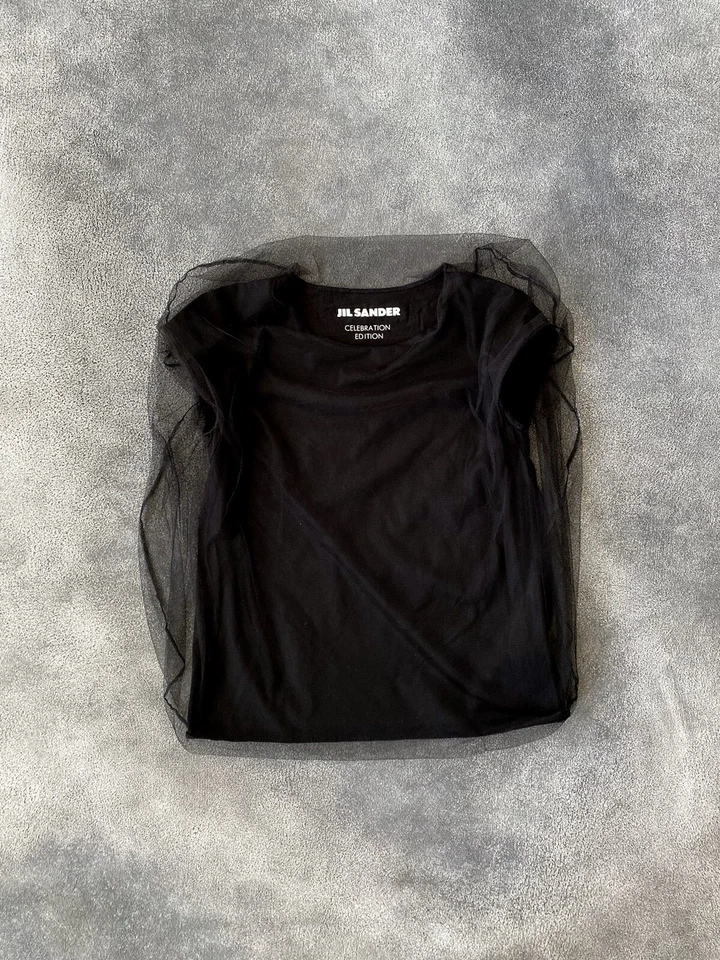 Jil Sander CELEBRATION EDITION Mesh Tank Blouse Women Size M - Image 2 of 4