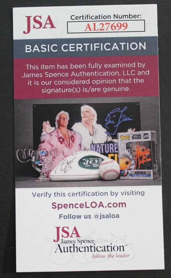 Rod Carew Angels Twins Autographed Signed HOF Induction 4x6 Postcard JSA - Image 4 of 4