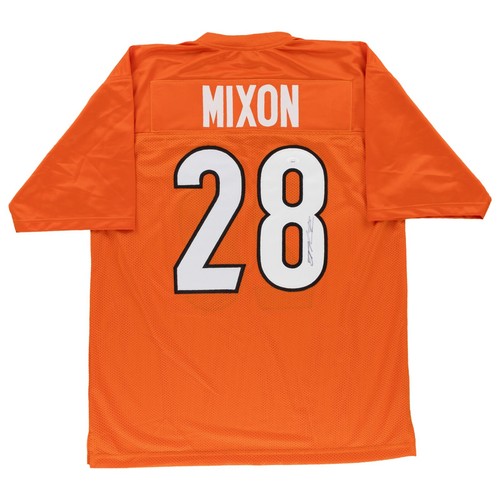 Joe Mixon Signed Jersey (JSA) Cincinnati Bengals Orange Custom Footnall - Picture 6 of 6