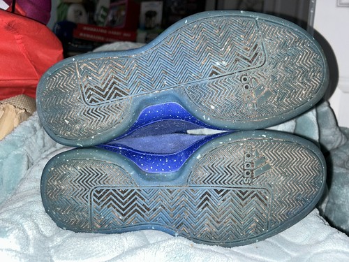 Scarpe da basket blu Adidas Pro Next 2019 G26200 taglia 7 - Foto 9 di 12