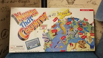 Name that Country Board Game Geography Educational Insights