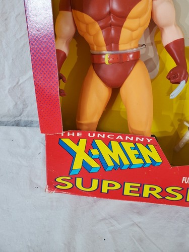 1991 Toy Biz Uncanny X-Men Supersize Wolverine Marvel Figure #4922 Toy Biz - Picture 5 of 8