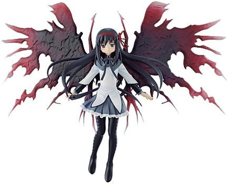 Leather homura　1 Puella Magi Madoka Magica Akemi Homura 1/8 Scale Painted