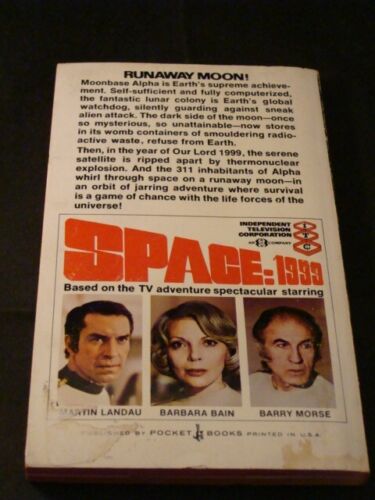 Space: 1999 Breakaway by E.C. Tubb (PB, 1975, Pocket Books) - Bild 2 von 4