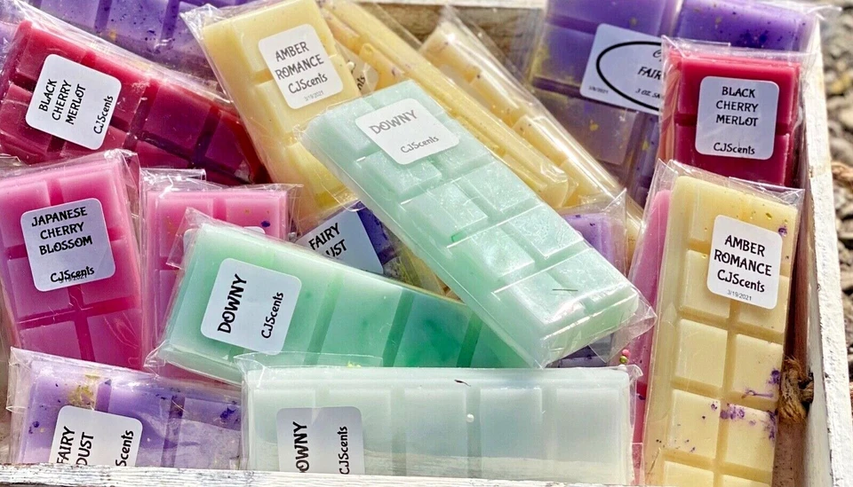 Scented Soy Blend Wax Tarts Melts SNAP BARS Strong CHOOSE SCENTS Huge Selection - Image 2 of 4