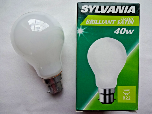 6x 40w B22 Bayonet Push In Incandescent Proper Bulbs BC Old Fashioned Type Style - Picture 7 of 13