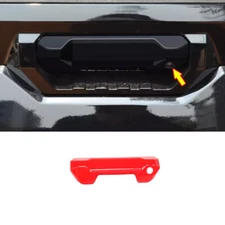 Car Tailgate Door Handle Bowl Decor Cover For Toyota Tundra 2022-2024 Bright Red