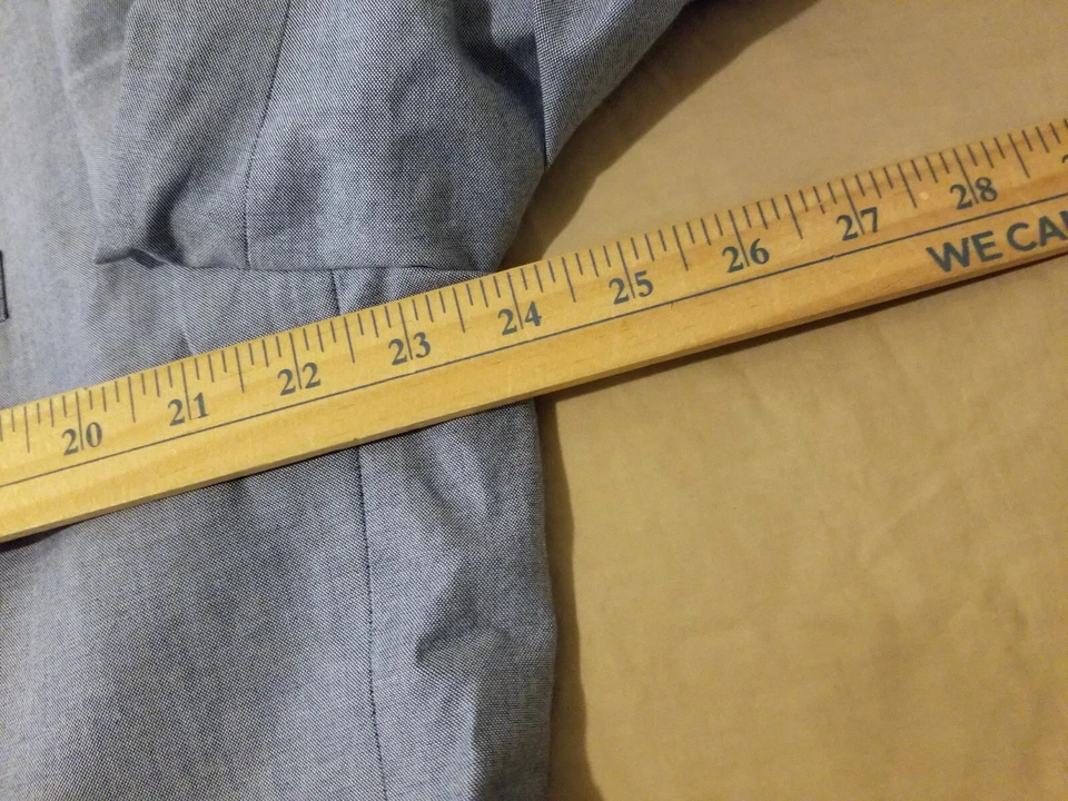 Chaqueta deportiva para hombre nueva Saddlebred 46L azul algodón blazer Foto 4 de 4