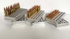 6.5mm Creedmoor Ammo Reloading Block Solid Aluminum 50 rounds
