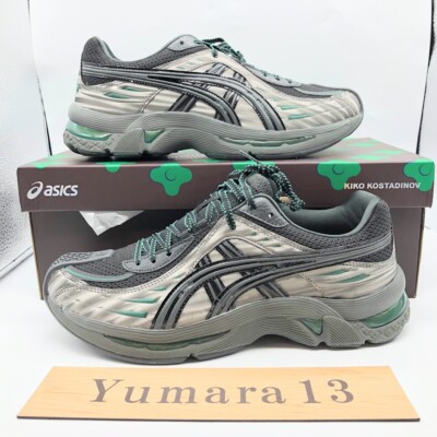 【Asics x Kiko Kostadinov】 (W) Gel-Flammae Grey Black Size 8 - ASICS Kiko Kostadinov x Gel Flammae Grey Black W