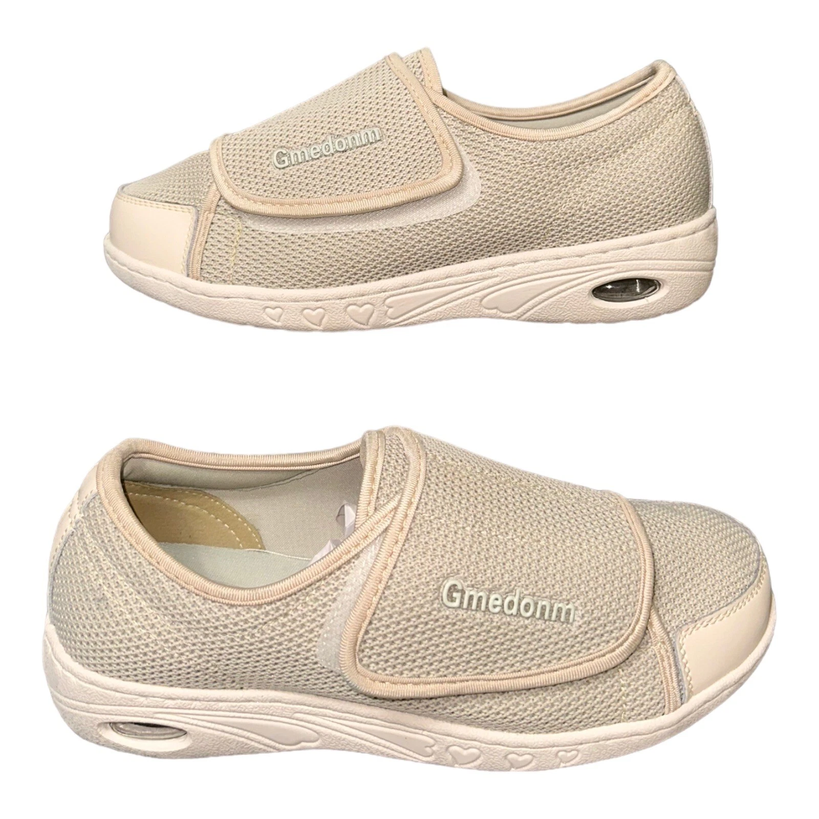 GMEDONM LIGHTWEIGHT DIABETIC SHOES WOMENS ADJUSTABLE STRAP SIZE 9
Opens in a new window or tab
