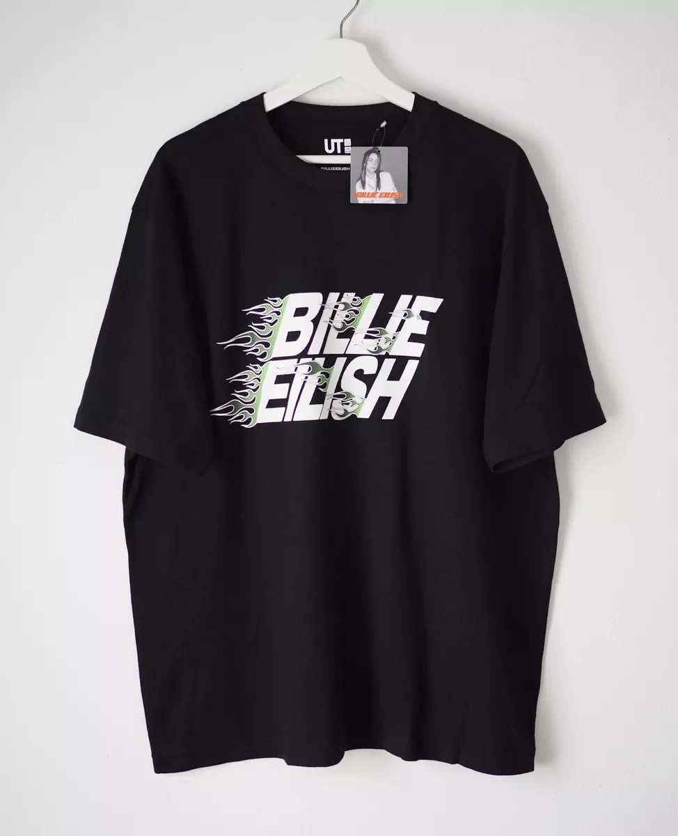 Billie eilish hotsell green fire shirt