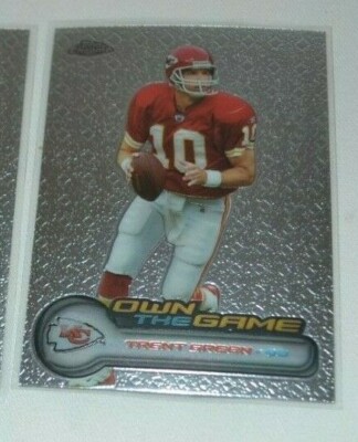 2006 TOPPS CHROME - TRENT GREEN QB. CHIEFS OWN THE GAME OGT2 