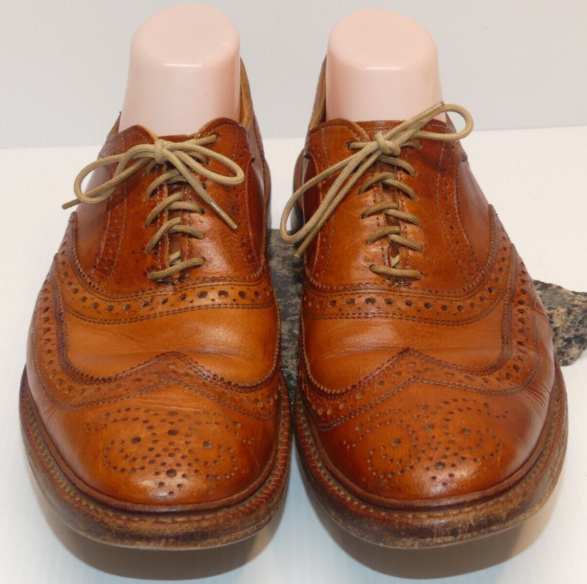 Men\'s Allen Edmonds McTavish wingtip brogue walnut leather dress sz 10 McTavish Wingtip Oxford Dress Shoe | Men main image 3