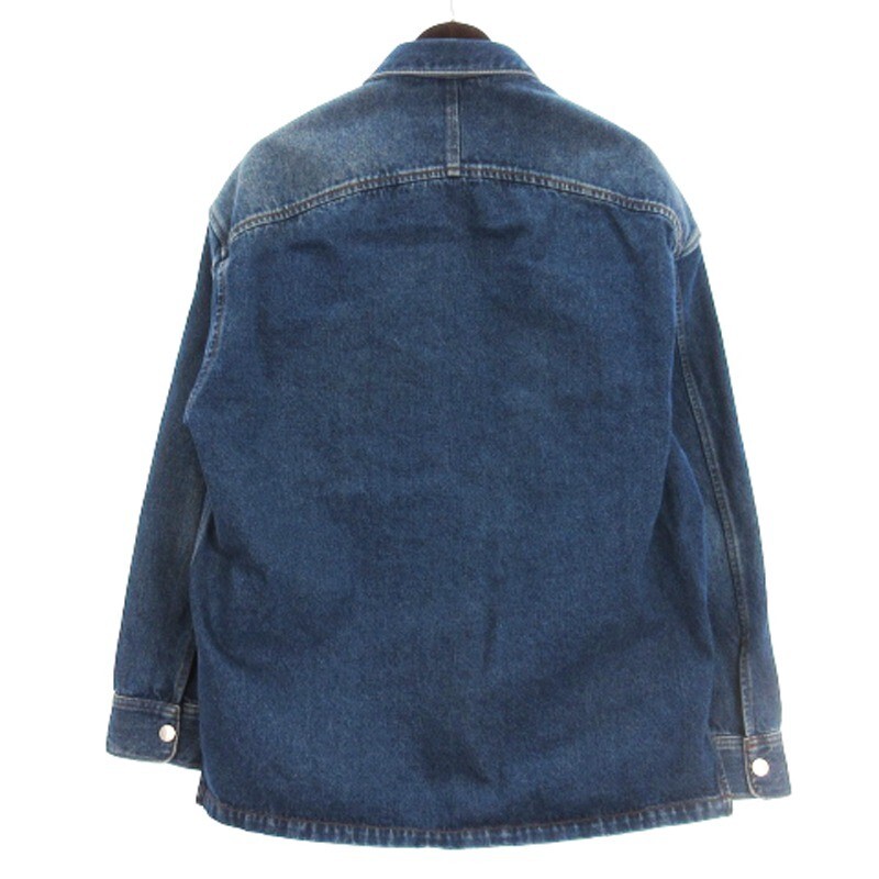 Ami Alexandre Mattiussi Oversized Denim Jacket Ujk253.De0025