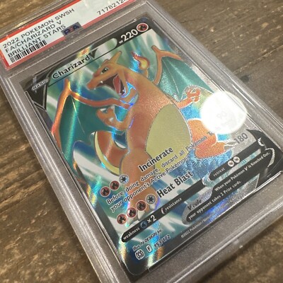 2022 Pokemon TCG Full Art Charizard V 153/172 Brilliant 2022 Pokemon TCG Full Art Charizard V 153/172 Brilliant