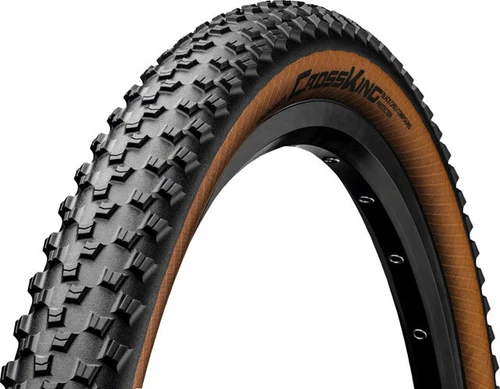 Continental Cross King Tire - 27.5 x 2.20, Tubeless, Folding, Black/Bernstein, B