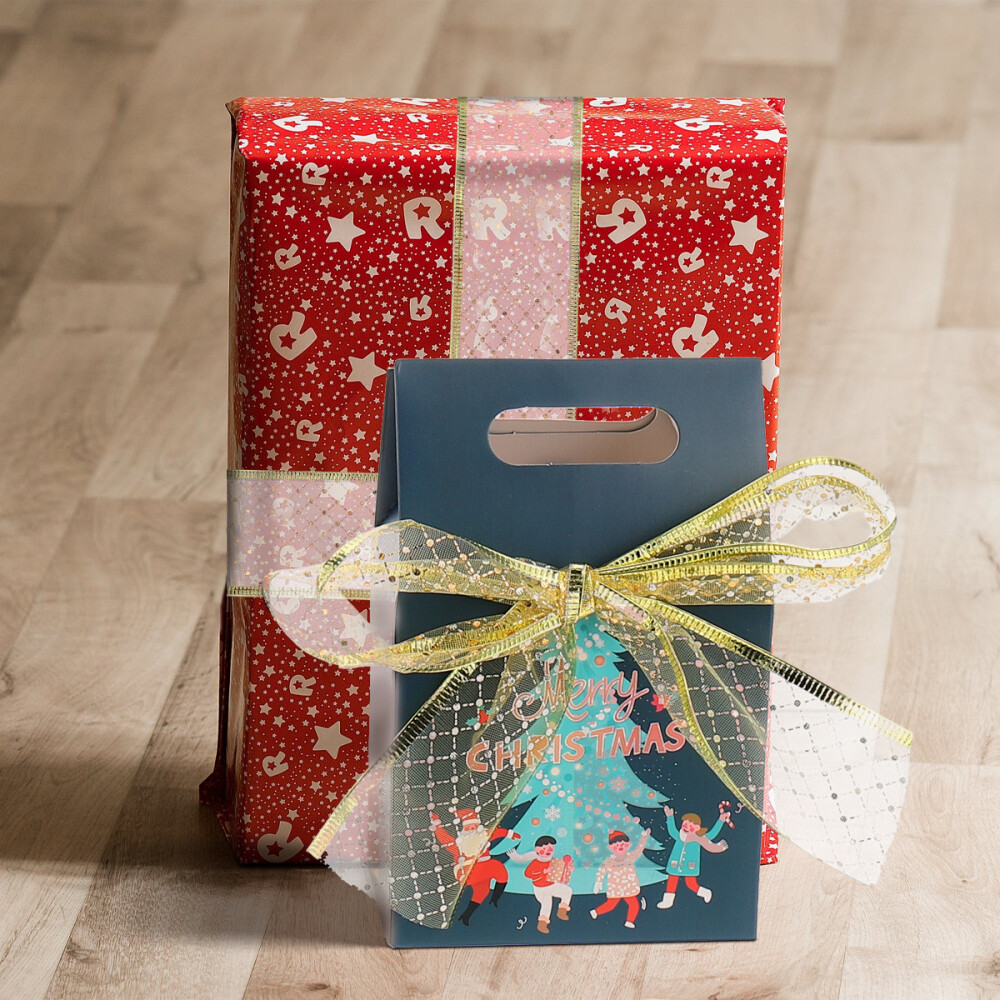 3 Pcs Christmas Ribbon Stocking Stuffer Gifts Craft Stuffers Ebt eBay