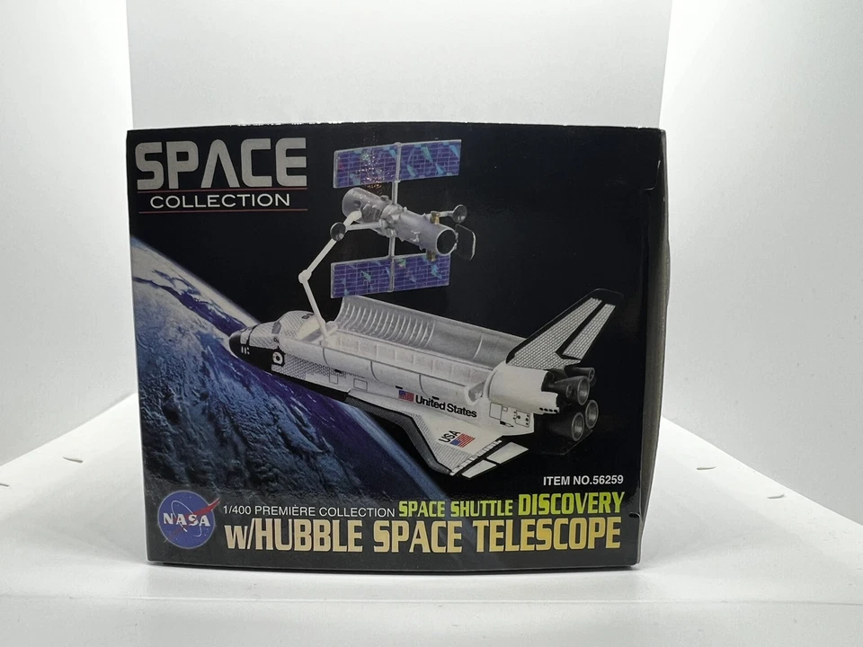 Dragon #56259-03 1/400 NASA Space Shuttle Discovery Hubble Space Telescope New - Image 3 of 4