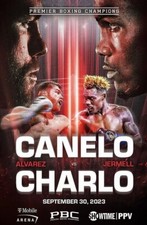 CANELO ALVAREZ v JERMELL CHARLO 8X10 PHOTO BOXING PICTURE WITH BORDER