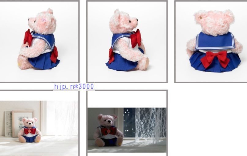 Steiff x Sailor Moon Teddy Bear Doll Figure Costume Anime Steiff x Sailor Moon Teddy Bear Doll Figure Costume Anime