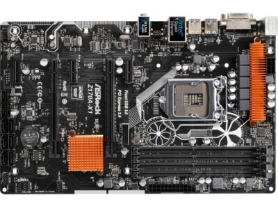 For ASROCK Z170A-X1/3.1 motherboard Z170 LGA1151 4*DDR4 64G DVI ATX Tested OK