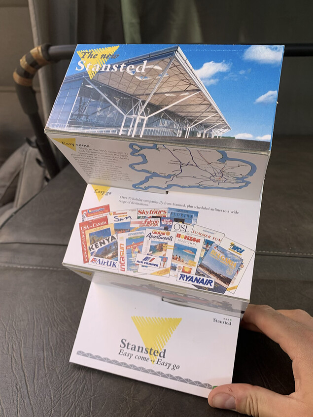 The new Stansted Airport marketing pack UK