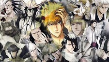 Anime bleach kurosaki ichigo collage boys men face Custom Gaming Mat Desk