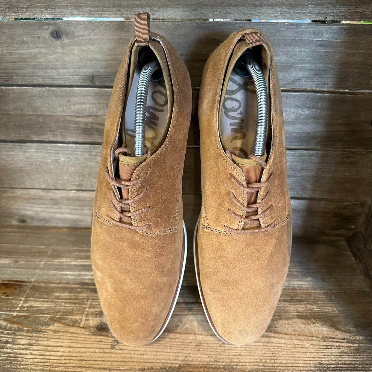 Mens Sam Edelman Derrick Brown Suede‎ Casual Brogue Oxfords Sneakers Size 10 M Mens Sam Edelman Derrick Brown Suede Casual Brogue Oxfords  main image 2