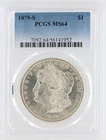 1879-S Morgan Silver Dollar PCGS MS64 S$1 San Francisco Minted No Reserve