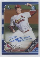 2019 Bowman Draft Chrome Pick Blue Refractor /150 Zack Thompson #CDA-ZT Auto 1xd