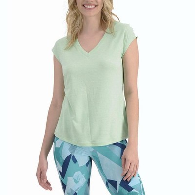 Id Ideology Womens Green Essentials Rapidry Athletic Top S NEW  $14.50  77139