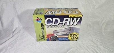 Vintage Micro Advantage 52x32x52 IDE Internal CD-RW Drive Boxed 2003 Sealed New