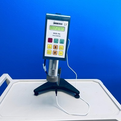 Brookfield LVDV-II+P CP Laboratory Digital Viscometer w/ Temp Probe & Stand