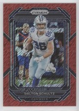 2022 Panini Prizm Red Shimmer Prizm 16/35 Dalton Schultz #81 sc2