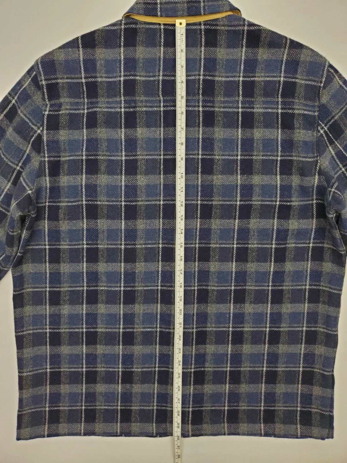 Todd Snyder Plaid Wool Utility Overshirt Jacket Size L Made in Portugal NWOT - product detail image 21