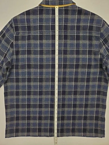 Todd Snyder Plaid Wool Utility Overshirt Jacket Size L Made in Portugal NWOT image 21