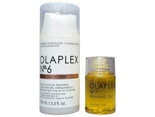 Olaplex No. 6 Bond Smoother Reparative Styling Creme 3.3 oz  No. 7 Bonding O...